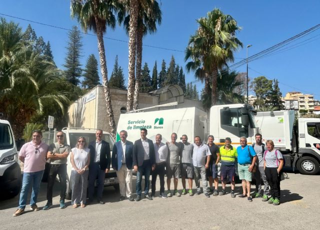 El Ayuntamiento de Blanca invierte más de 300.000 euros en renovar su flota con vehículos eléctricos y sostenibles para la recogida de biorresiduos