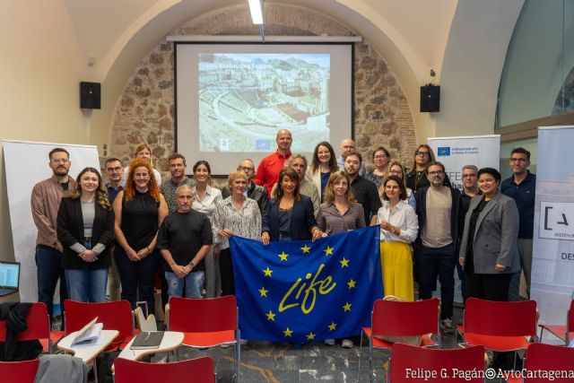 Blanca y Cartagena acogen reuniones de coordinación del proyecto europeo LIFE Bauhausing Europe