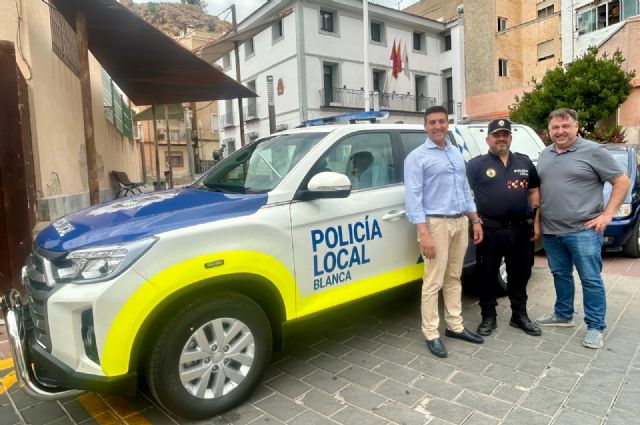 La Policía Local de Blanca incorpora un nuevo vehículo a su parque móvil