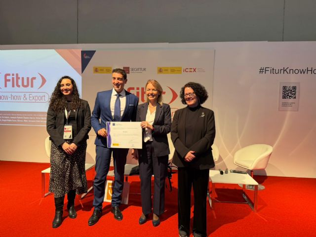 La secretaria de Estado de Turismo concede a la Oficina de Turismo de Blanca el reconocimiento como Sistema Integral de Calidad Turística en Destinos (SICTED)