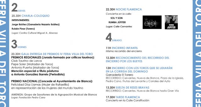 Arranca la Feria Villa del Toro