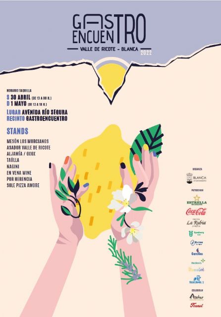 El Ayuntamiento de Blanca inaugura mañana el I Gastroencuentro Valle de Ricote