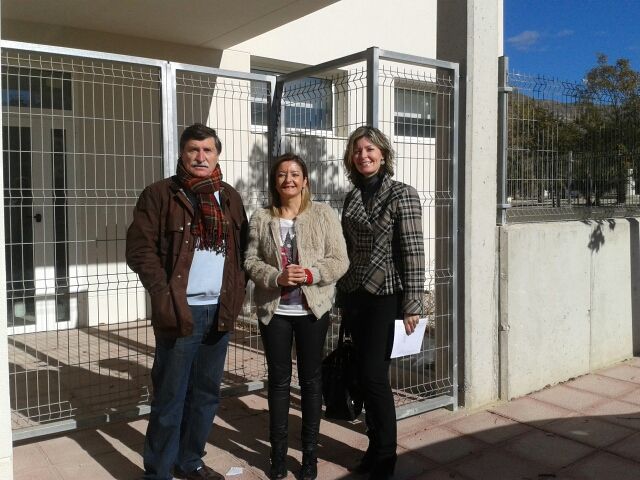 Rafael Laorden y María Dolores Valcárcel visitan los Centros Educativos de Blanca