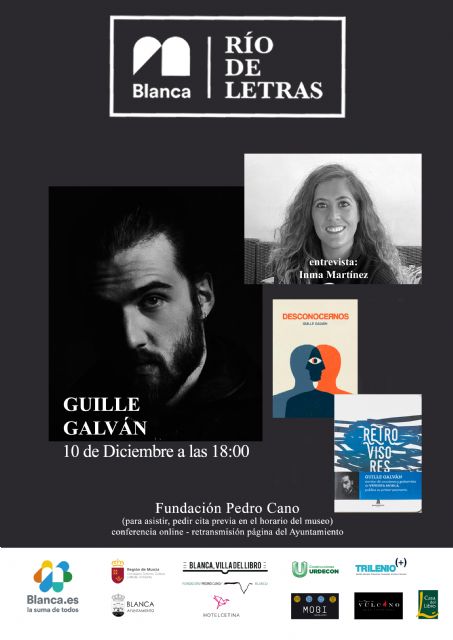 Este jueves Guille Galván estará en Río de Letras