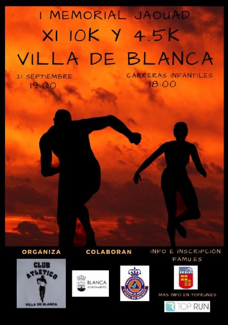 Este viernes, presentación de los XI 10K y 4,5K Villa de Blanca – I Memorial Jaouad Baata