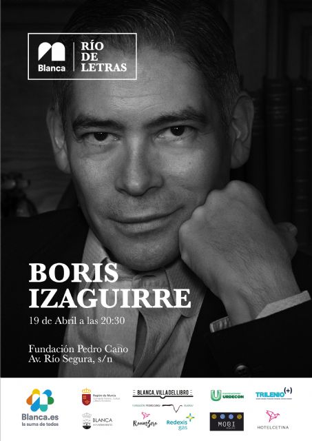 Boris Izaguirre abre el ciclo literario de Blanca 'Río de Letras'