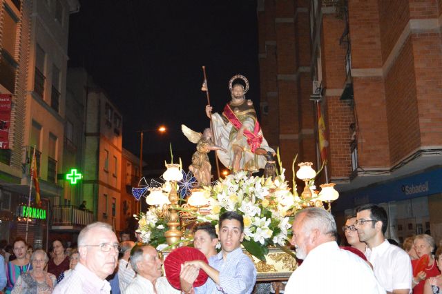 La procesión de San Roque pone fin a las fiestas patronales de agosto 2016