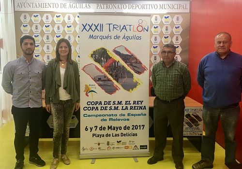 Águilas acogerá el Campeonato de España de Triatlón Sprint y Acuatlón en 2018