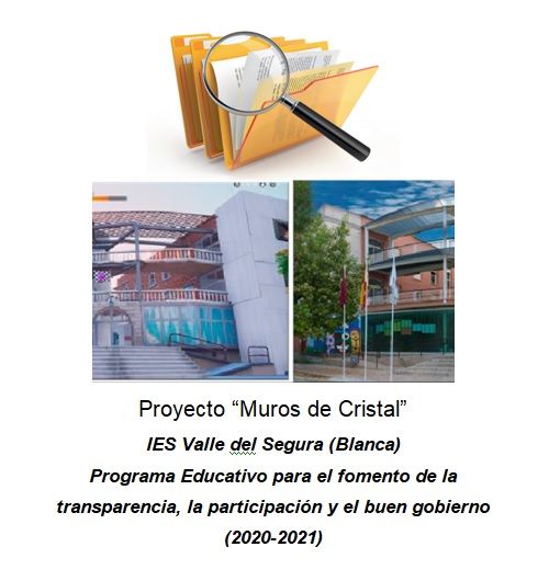 El IES Valle del Segura de Blanca obtiene el 2° Premio de Transparencia de la Región de Murcia